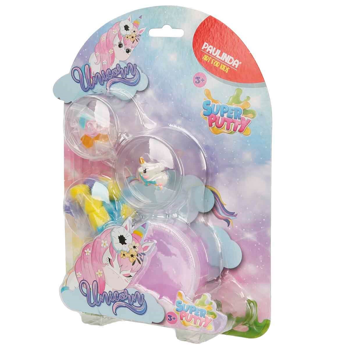 00095547 SUN-PLN-SLIME SUPER PUTTY UNICORN 80ML.KRTL.