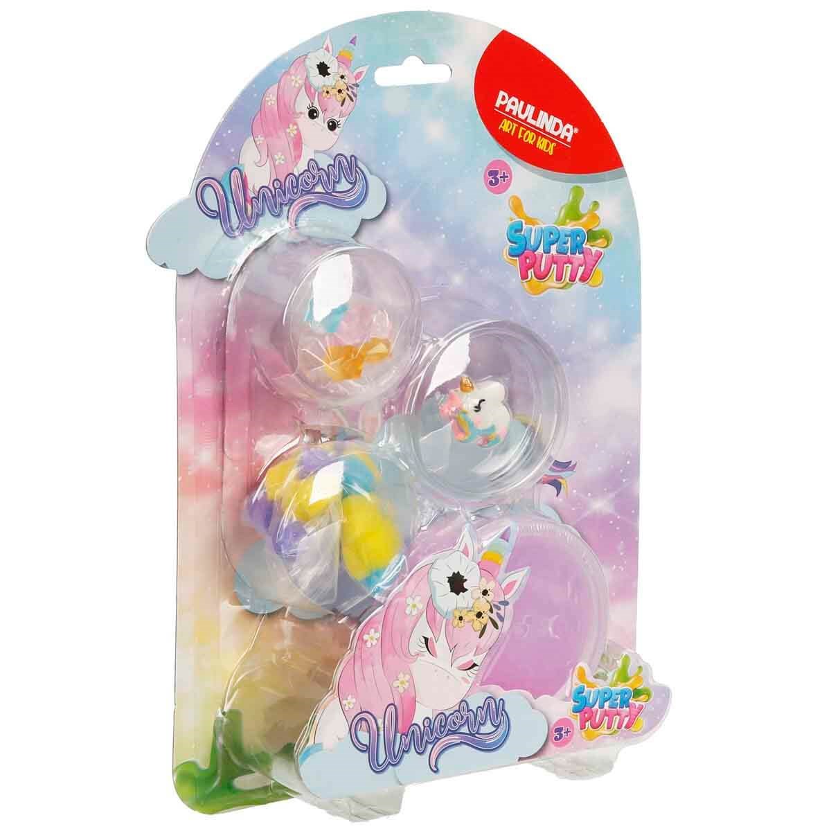 00095547 SUN-PLN-SLIME SUPER PUTTY UNICORN 80ML.KRTL.