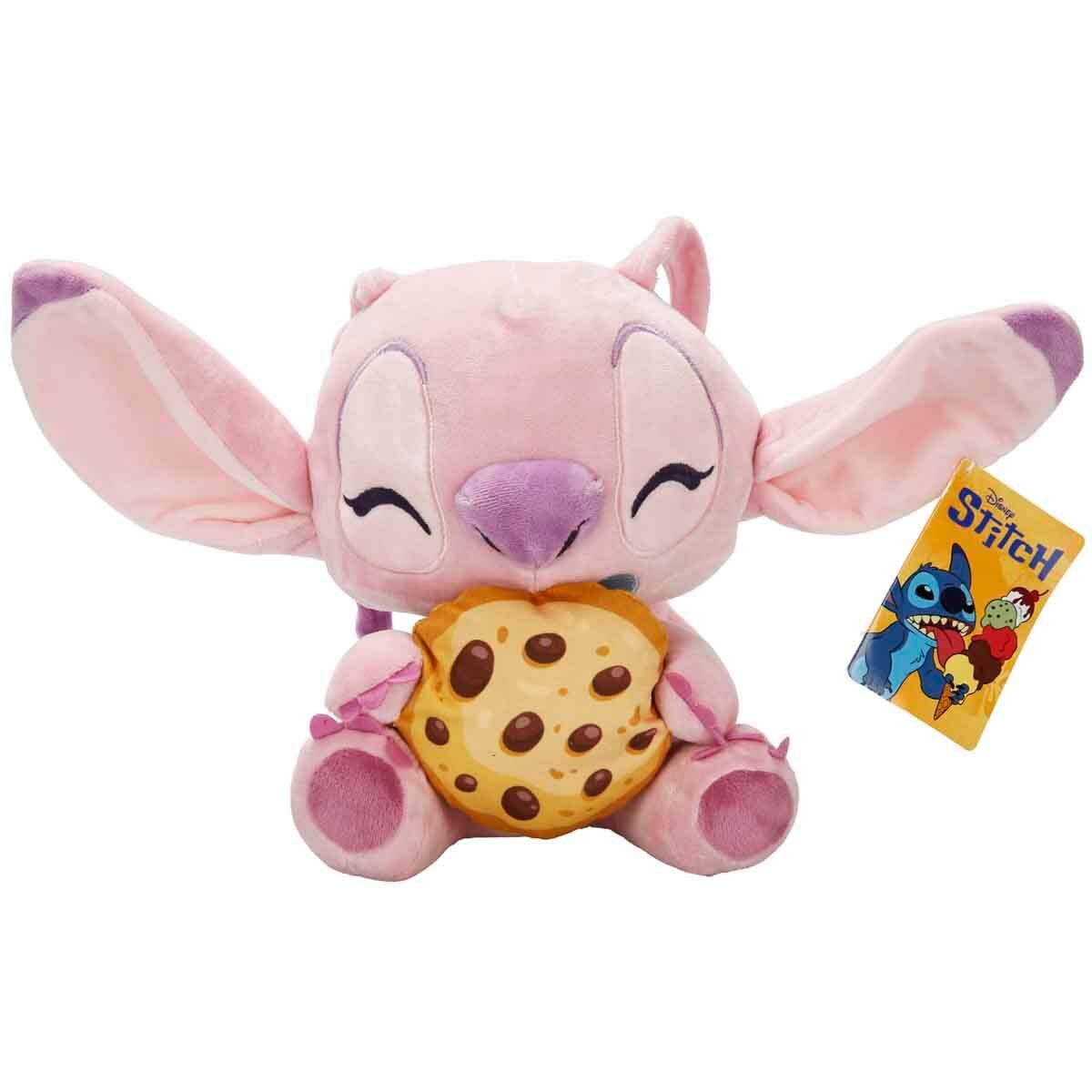 01000567 SUN-LFN-PELUS ANGEL WITH COOKIE 25CM.(STCH)