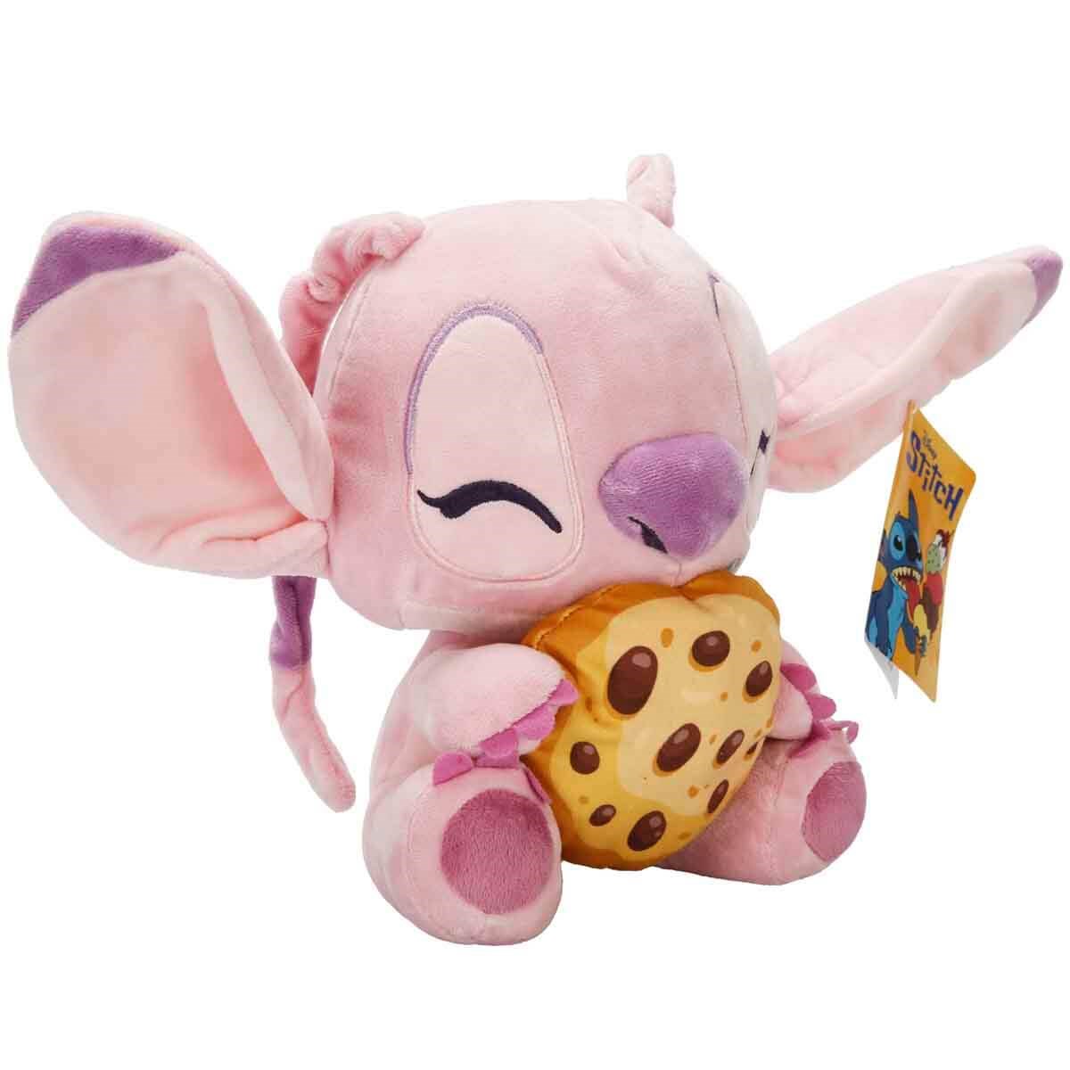 01000567 SUN-LFN-PELUS ANGEL WITH COOKIE 25CM.(STCH)