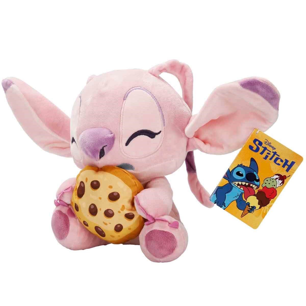 01000567 SUN-LFN-PELUS ANGEL WITH COOKIE 25CM.(STCH)