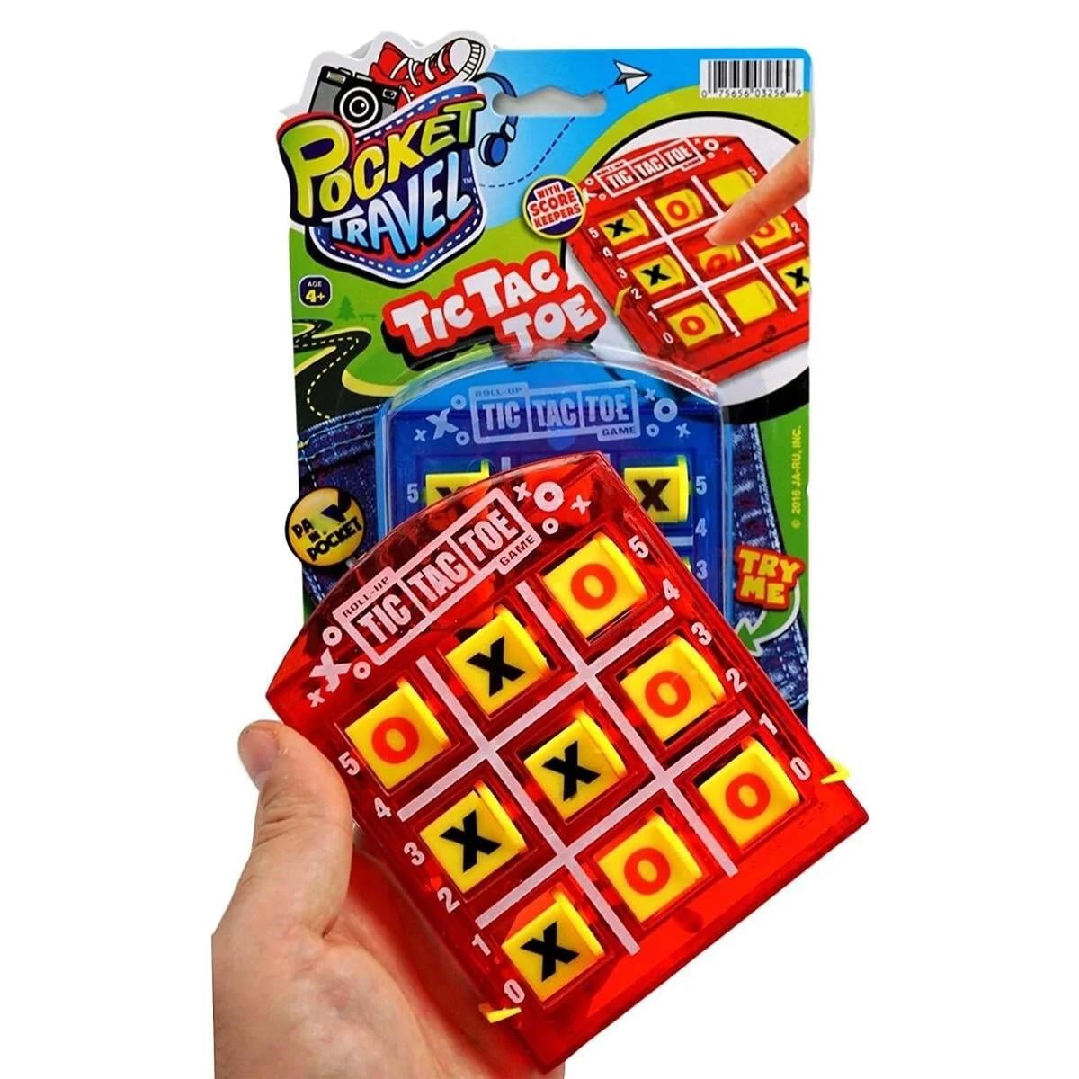 01003256 SUN-JRU-POCKET TRAVEL TIC TAC TOE 2A.KRTL.