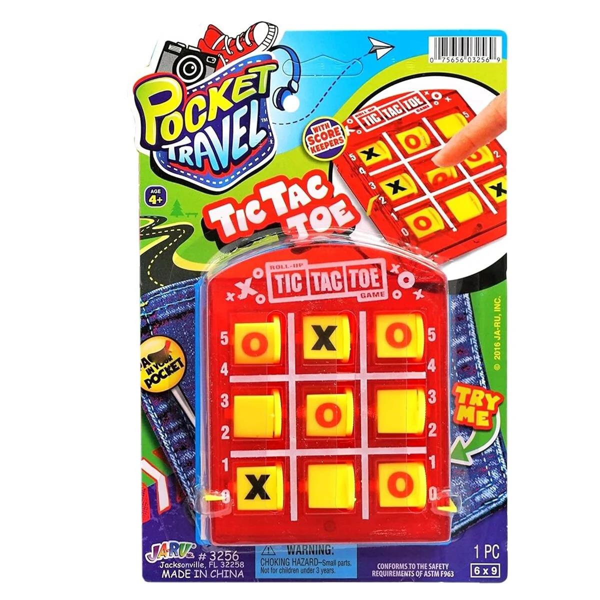 01003256 SUN-JRU-POCKET TRAVEL TIC TAC TOE 2A.KRTL.