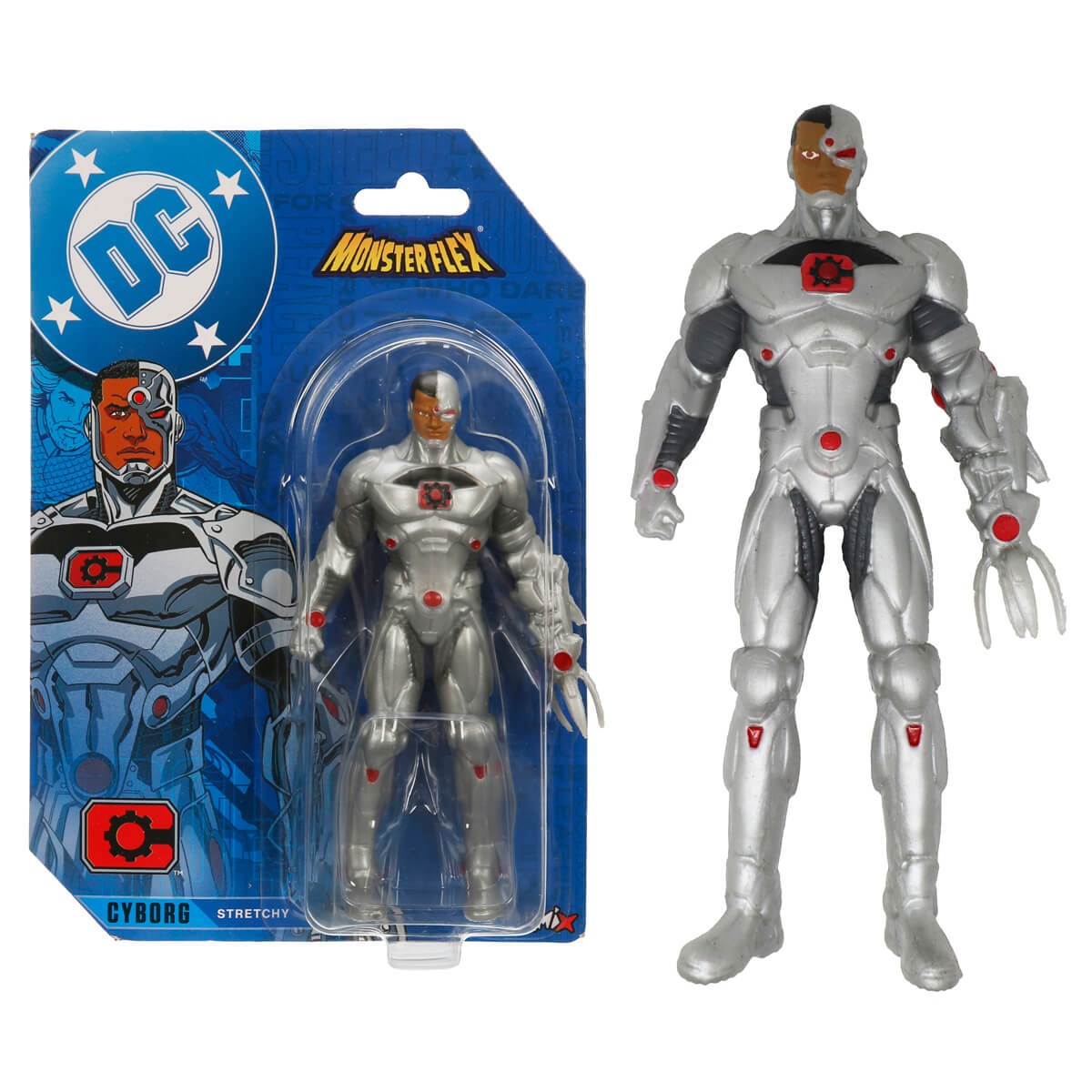 01006001 SUN-DMX-FIGUR STRETCH MONSTERFLEX SUPER ESNEK DC JUSTICE LEAGUE (DC) 5A.