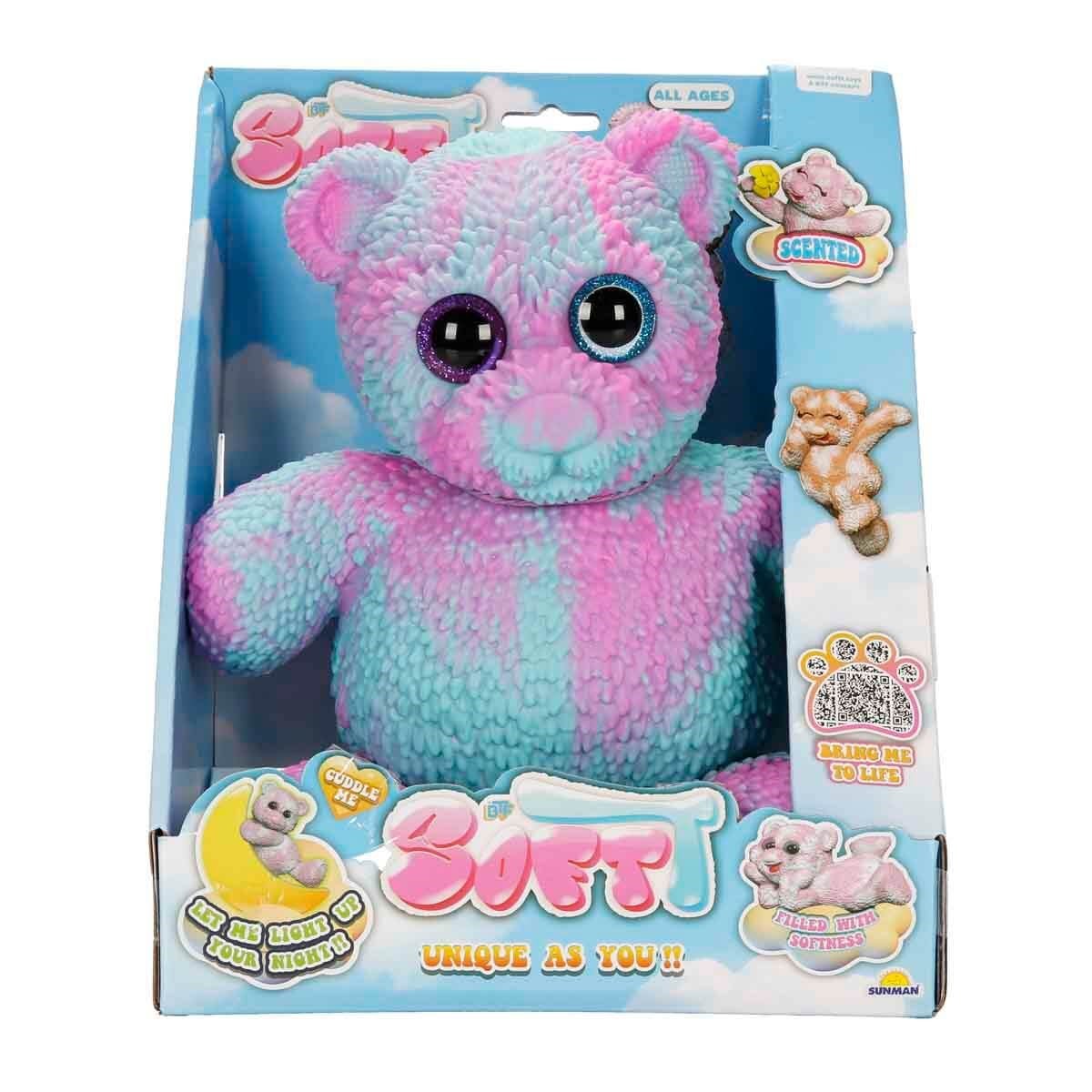 01012331 SUN-BTF-FIGUR SOFTT BEAR DELUXE KARANLIKTA PARLAYAN 3A.