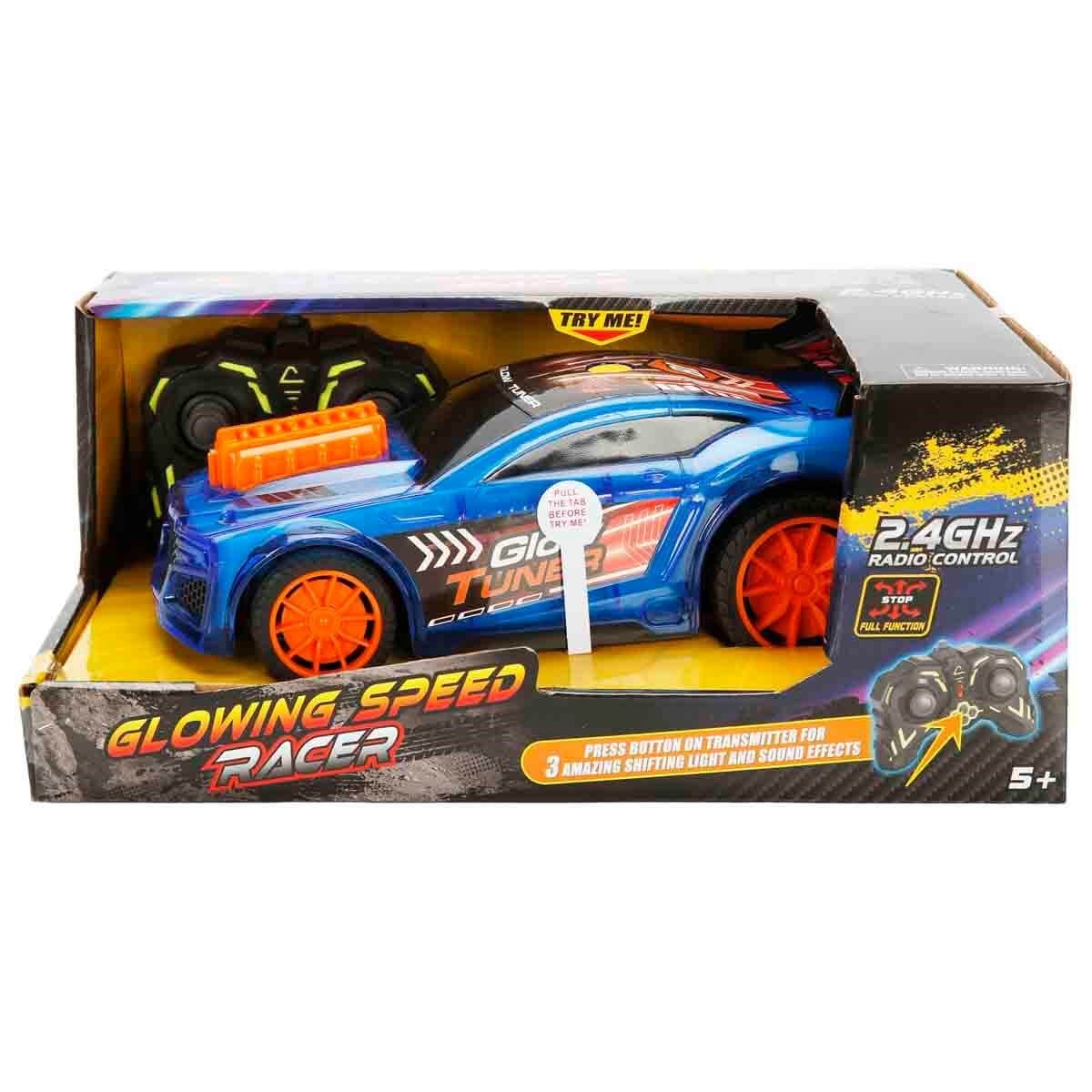01061030 SUN-GRD-R/C ARABA 1/18 GLOWING SPEED RACER F/F SES/ISIK 2.4GHZ.2A.