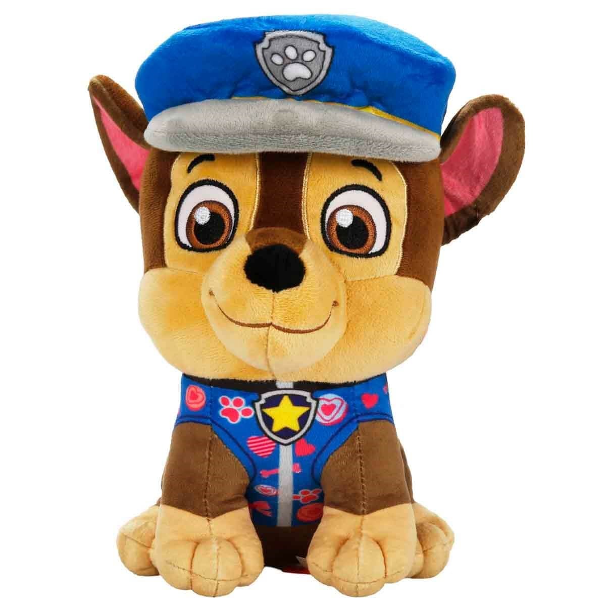 01079552 SUN-HTI-SBR-PELUS PAW PATROL LIL BODZ VALENTINES 28CM.(PAW) 3A.