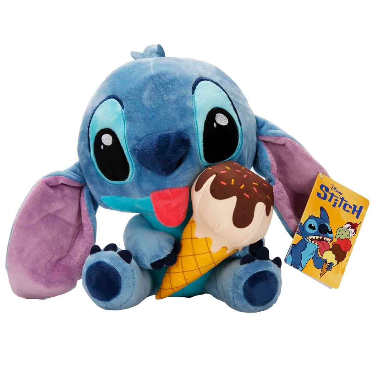 02000564 SUN-LFN-PELUS STITCH WITH ICE CREAM 25CM.(STCH)