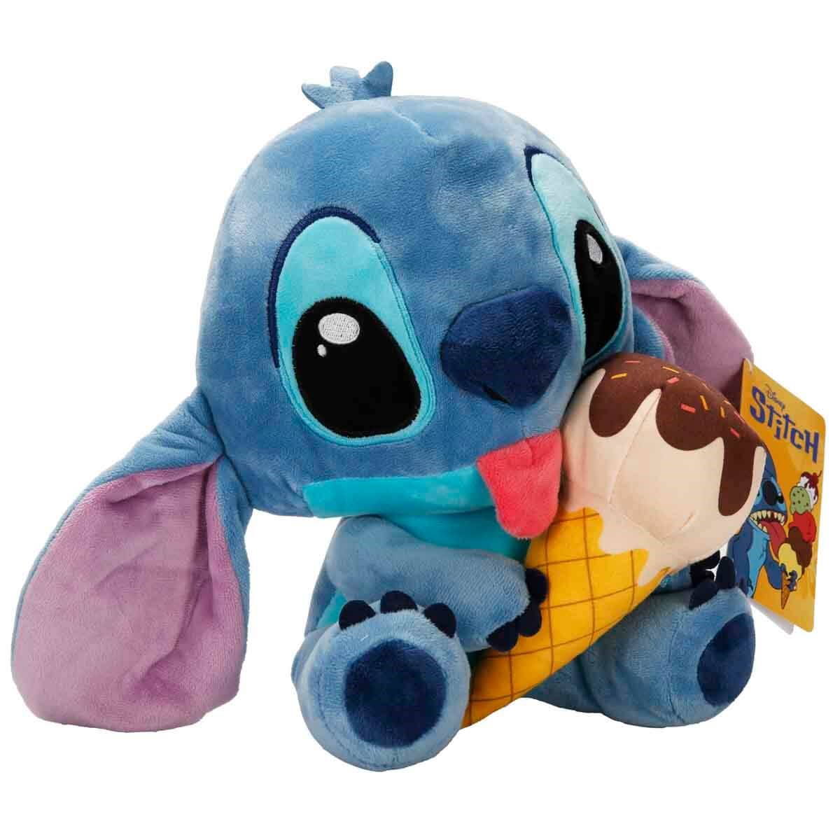 02000564 SUN-LFN-PELUS STITCH WITH ICE CREAM 25CM.(STCH)