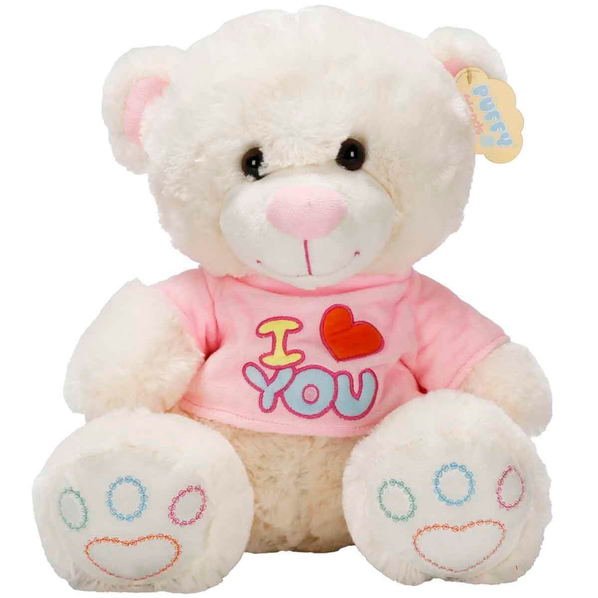 02008311 SUN-SABC-JHN-PFF-SK.PELUS AYI OTURAN LOVE TSHIRTLU 40CM.2R.