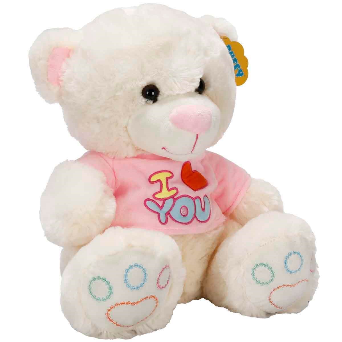 02008311 SUN-SABC-JHN-PFF-SK.PELUS AYI OTURAN LOVE TSHIRTLU 40CM.2R.