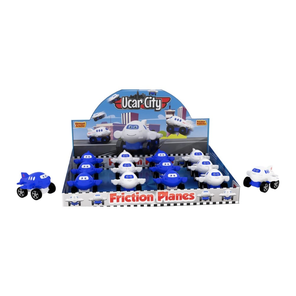0206 UCAR CITY SURTMELI UCAKLAR STANDI 12LI
