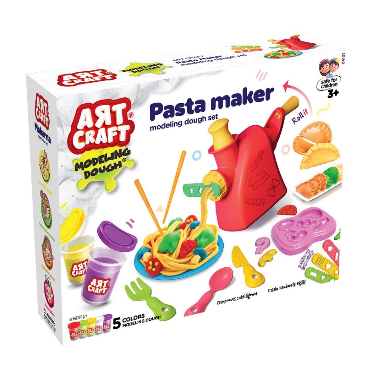 04101 ART CRAFT MAKARNA OYUN HAMUR SET