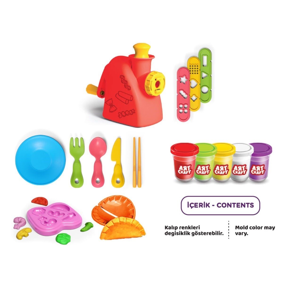04101 ART CRAFT MAKARNA OYUN HAMUR SET