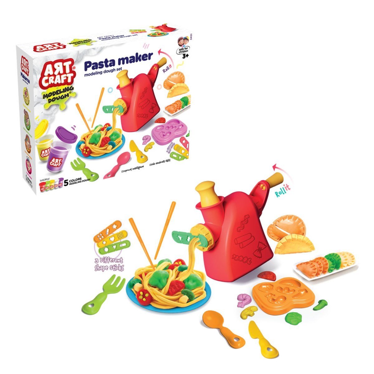 04101 ART CRAFT MAKARNA OYUN HAMUR SET
