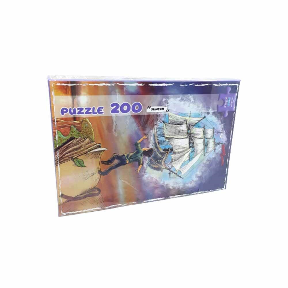 Gökyüzündeki Yelkenli Gemi 200 Parça Puzzle