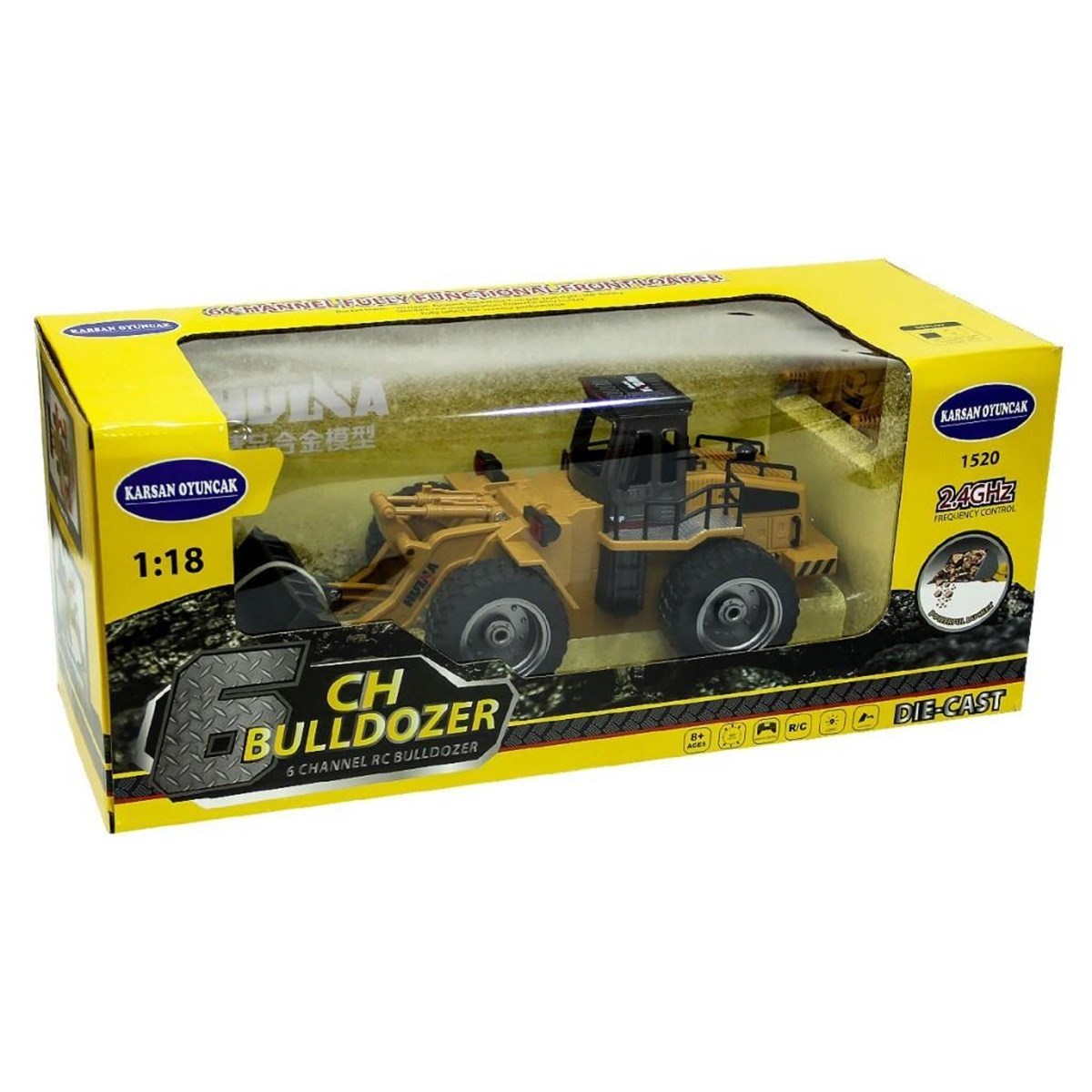 1520 2.4 GHZ METAL UZAKTAN KUMANDALI DOZ
