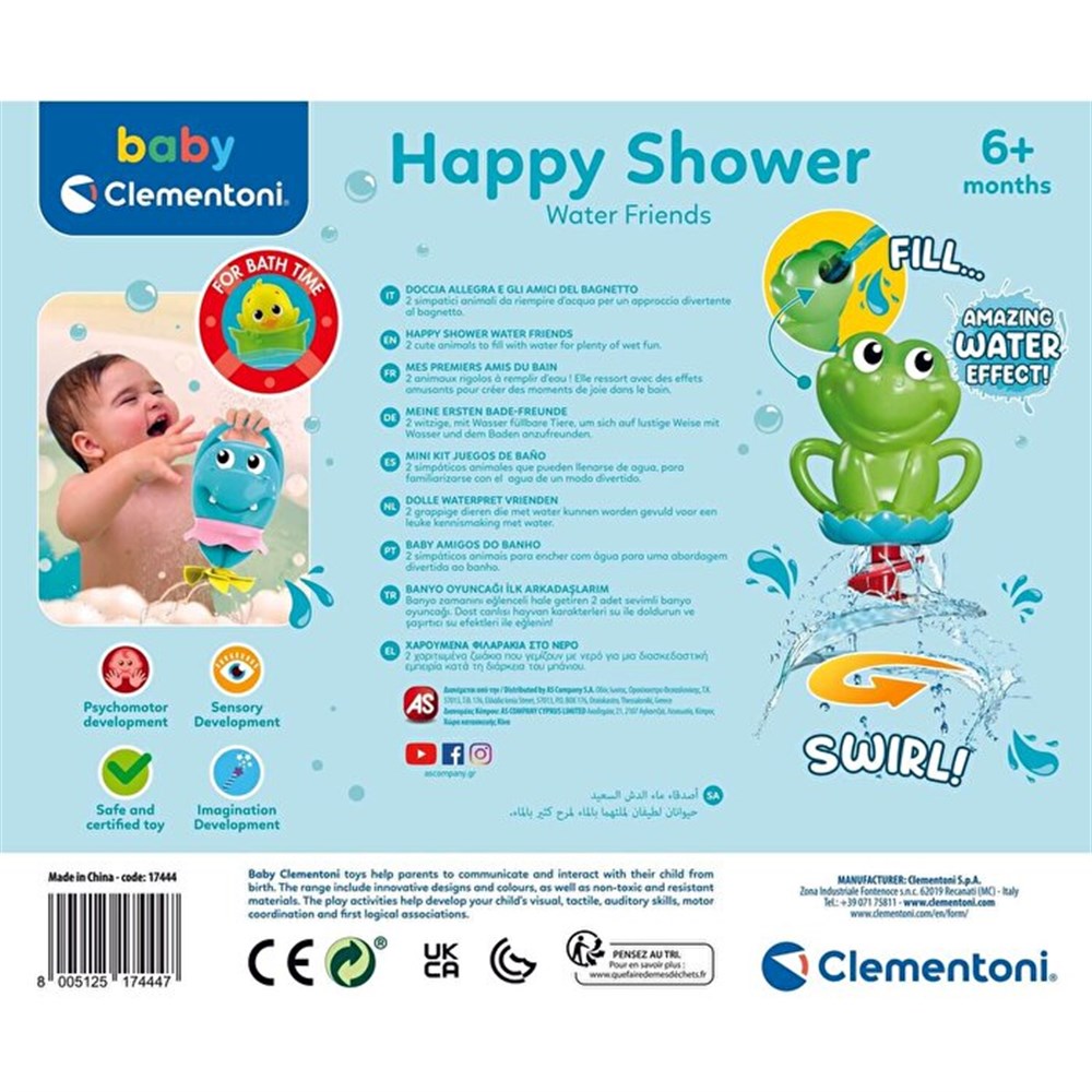 17444 BABY CLEMENTONI - ILK ARKADASLARIM BANYO OYUNCAGI