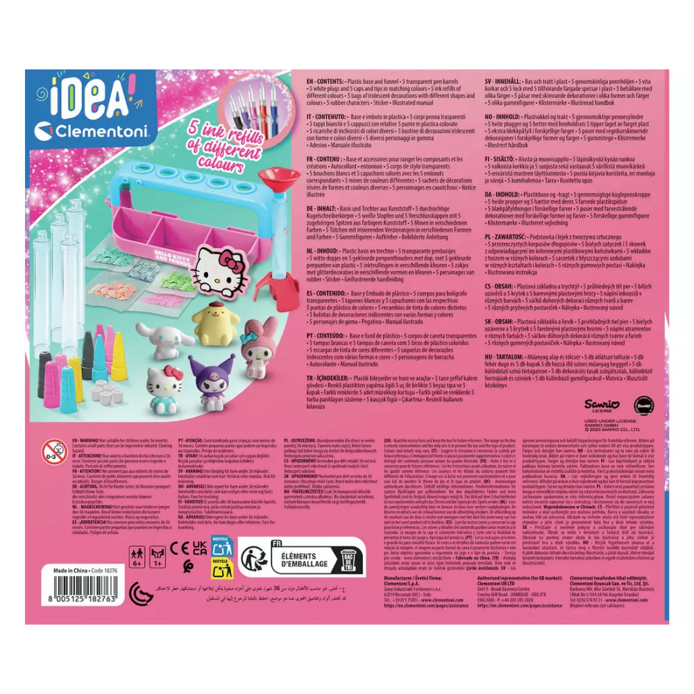 18276 IDEA CLEMENTONI - KALEM TASARIM STUDYOSU HELLO KITTY