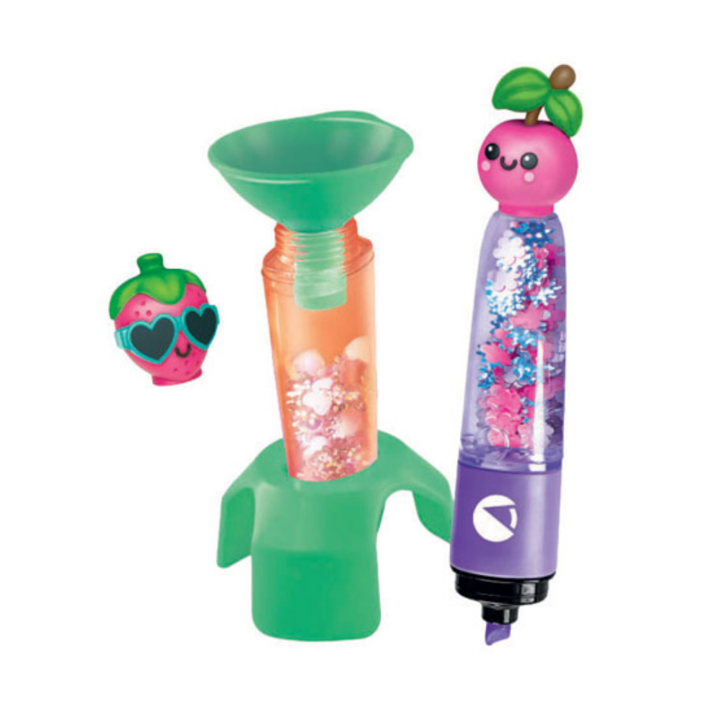 18398 IDEA CLEMENTONI - MINI FOSFORLU KALEM TASARIM STANDI - 24 LU STAND