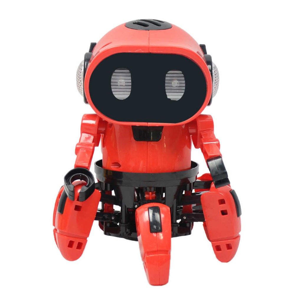 Pilli Sesli Hareketli Robot