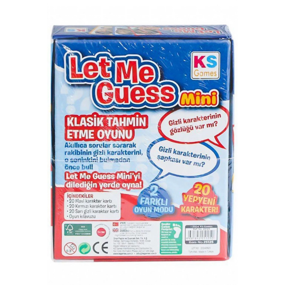 25125 LET ME GUESS MINI