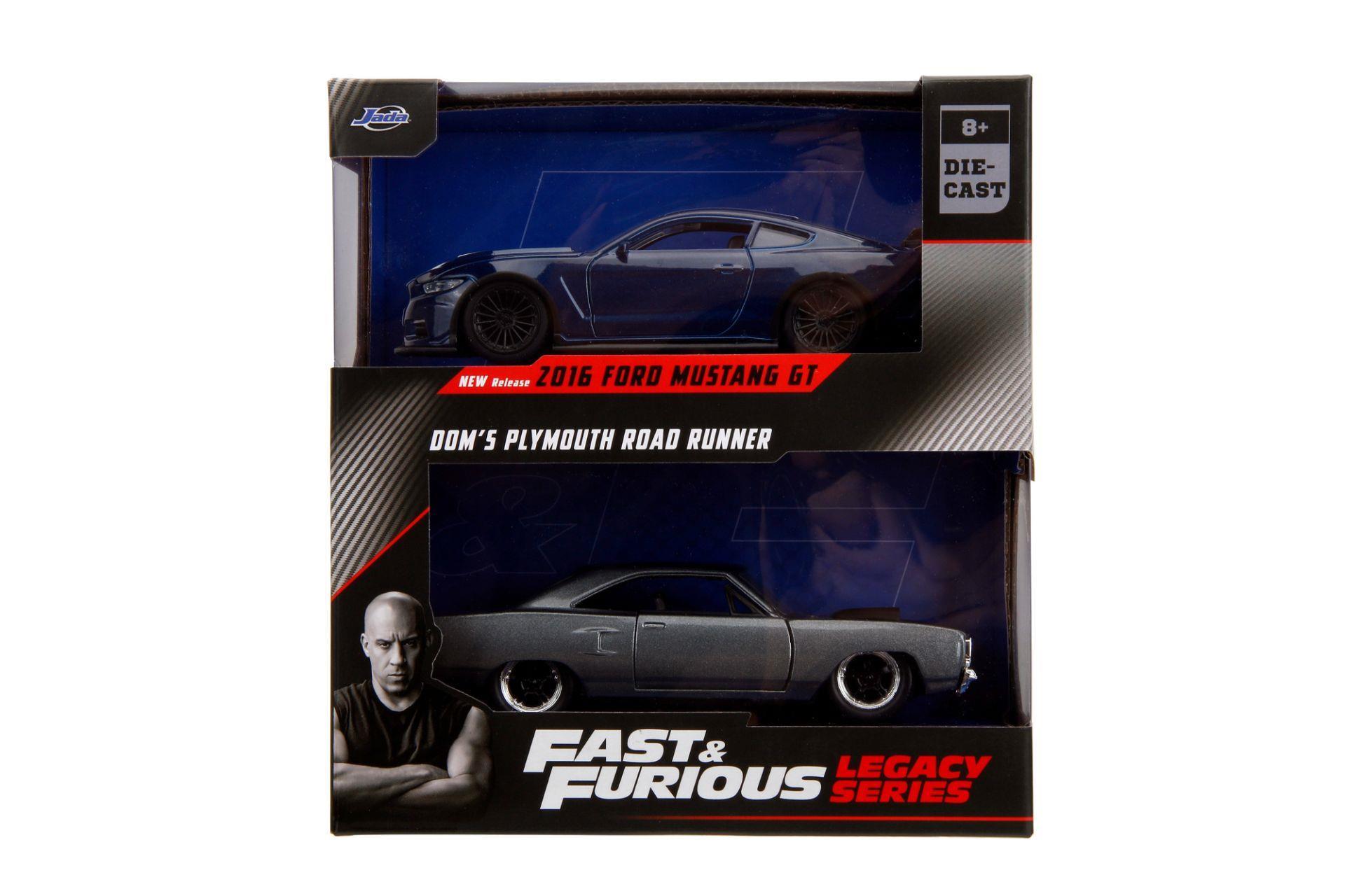 253202018 JADA F&F LEGACY SERIES TWIN PACK 1:32 W4/1