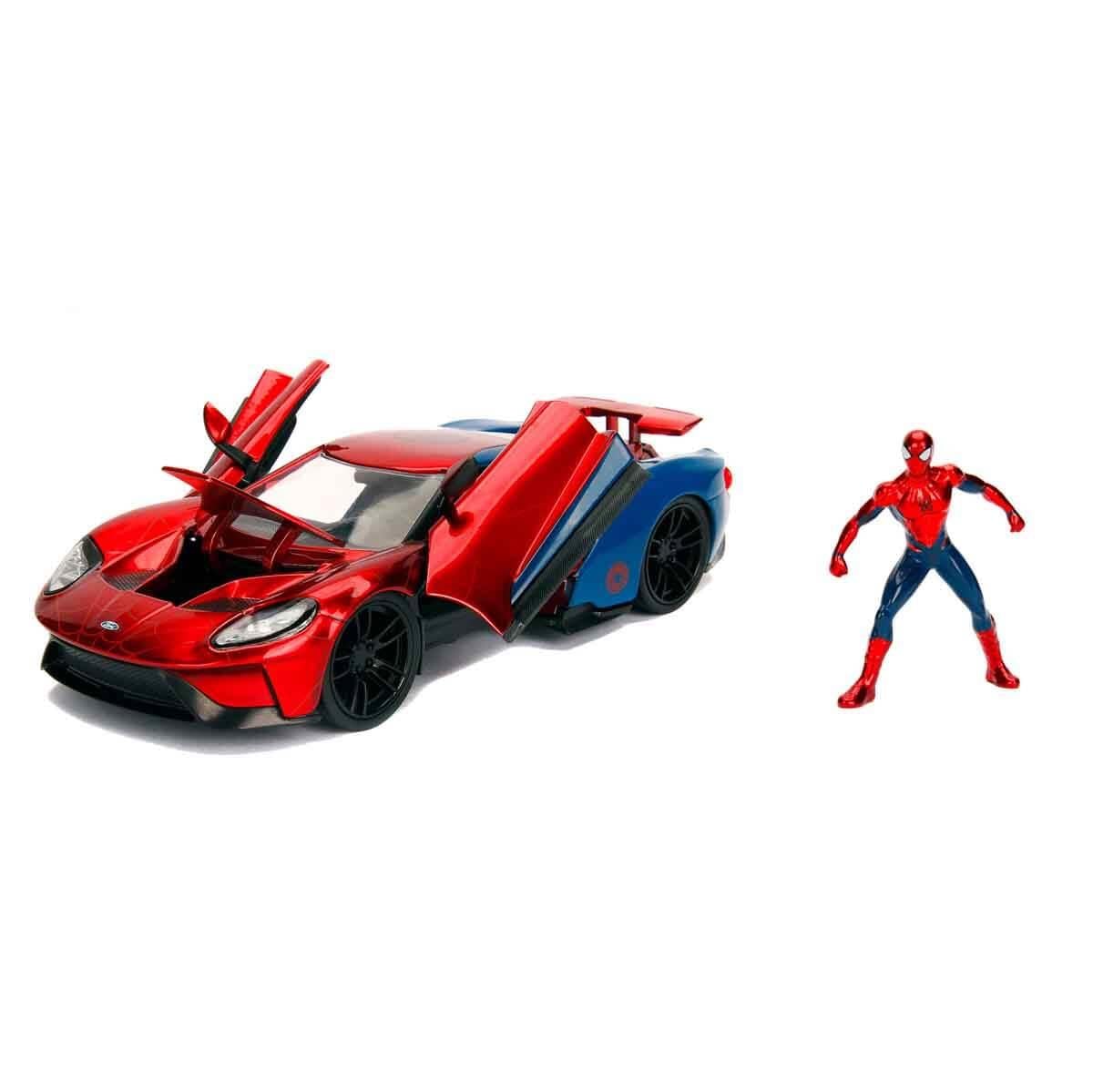 253225002 JADA MARVEL SPIDERMAN 2017 FORD GT 1:24