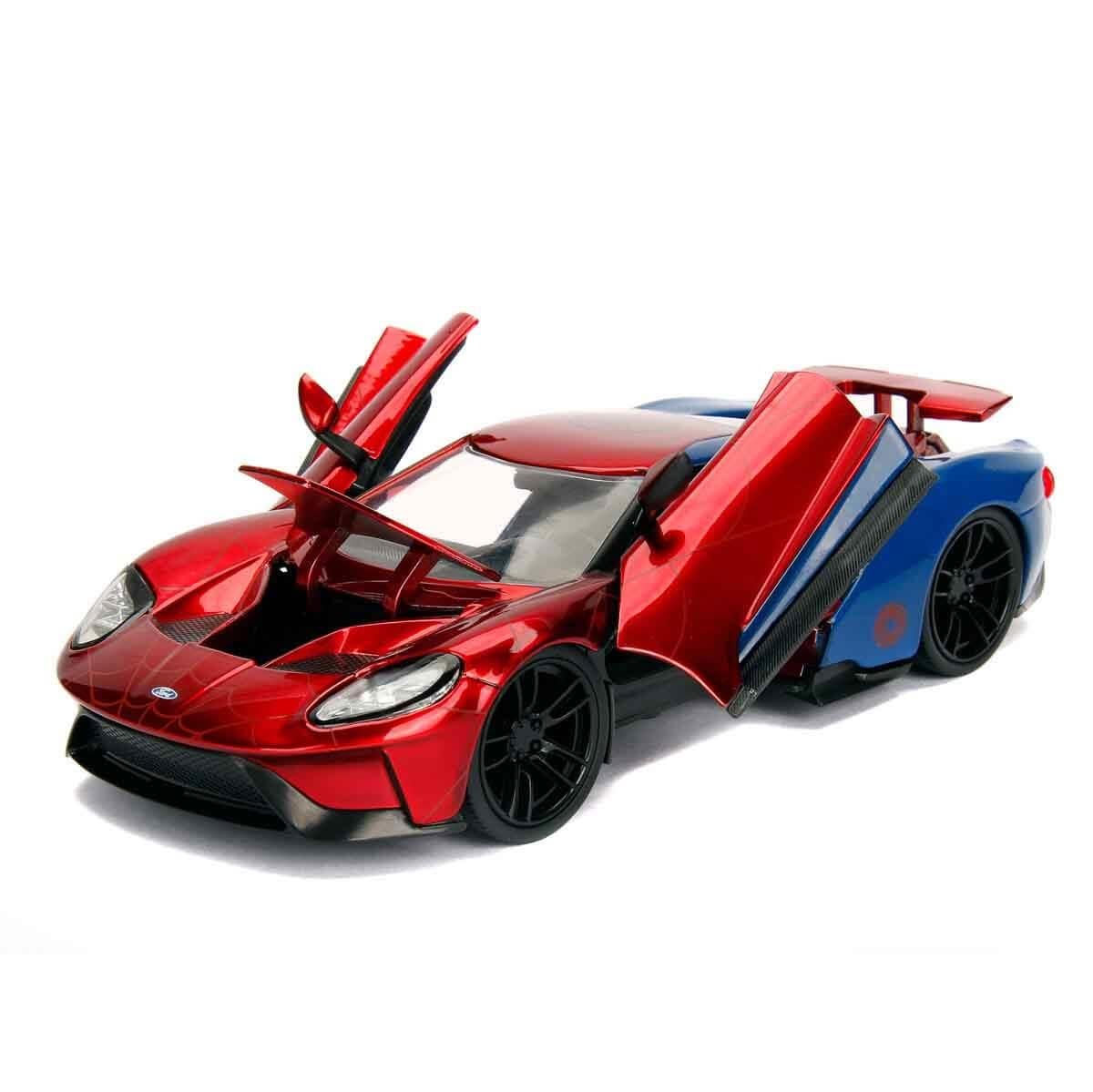 253225002 JADA MARVEL SPIDERMAN 2017 FORD GT 1:24