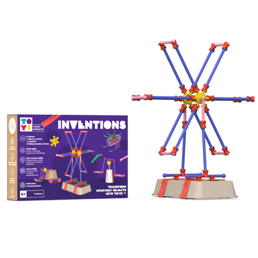 408656 TOYI INVENTIONS - 92 PARCA STEM SETI VE YARATICI YAPI OYUNCAKLARI