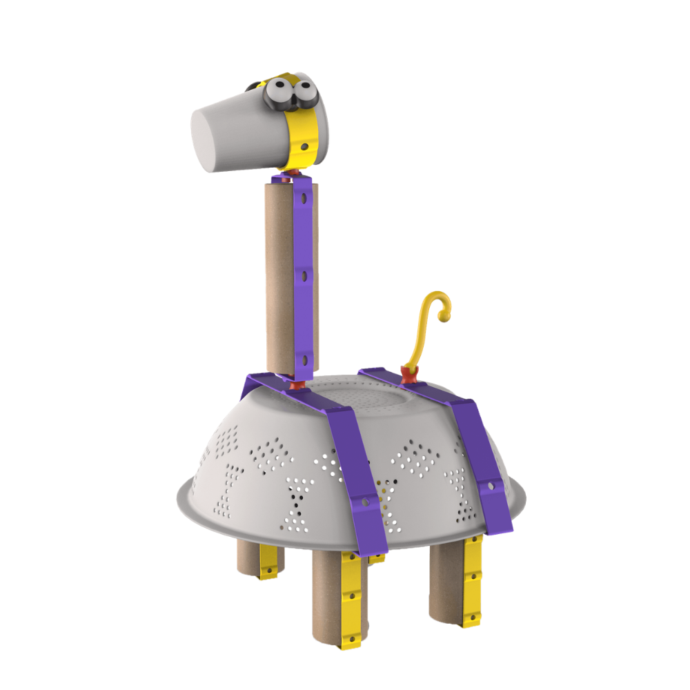 408661 TOYI CREATURES PLAYFUL ANIMAL - STEM SETI VE YARATICI YAPI OYUNCAKLARI