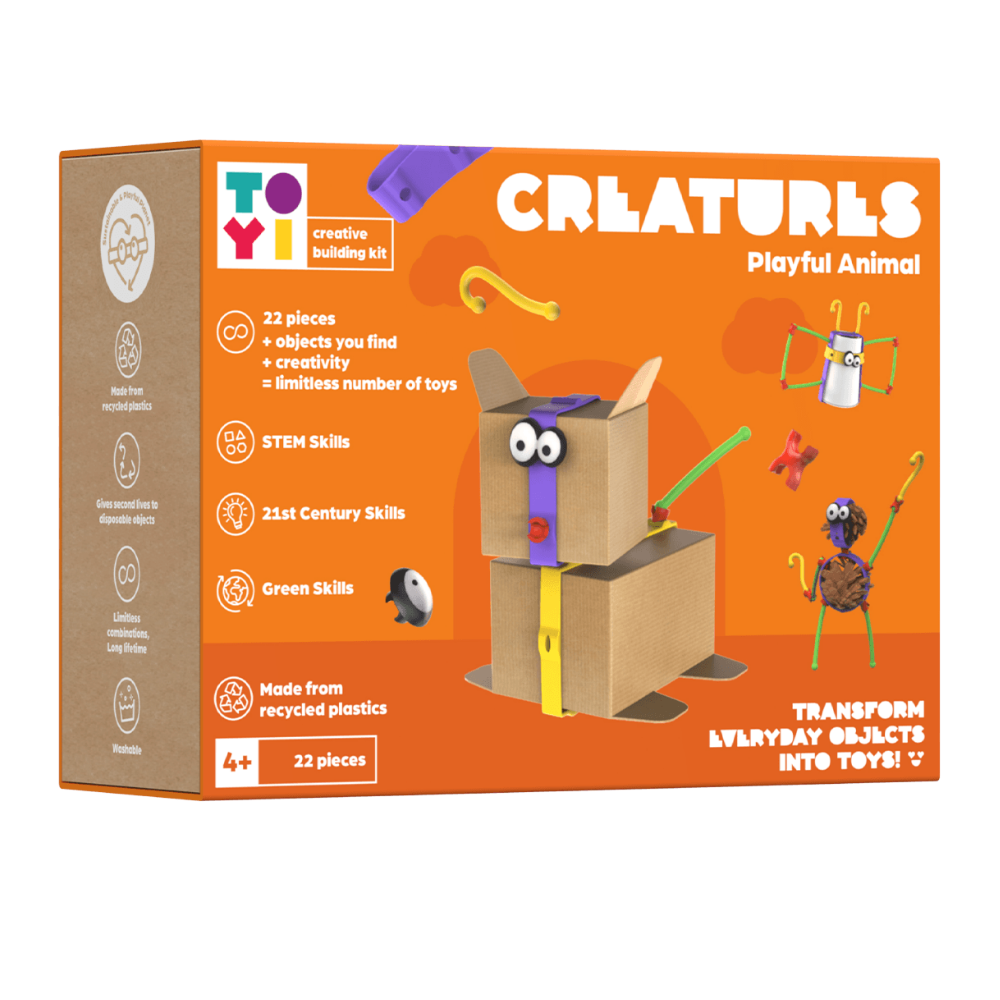408661 TOYI CREATURES PLAYFUL ANIMAL - STEM SETI VE YARATICI YAPI OYUNCAKLARI