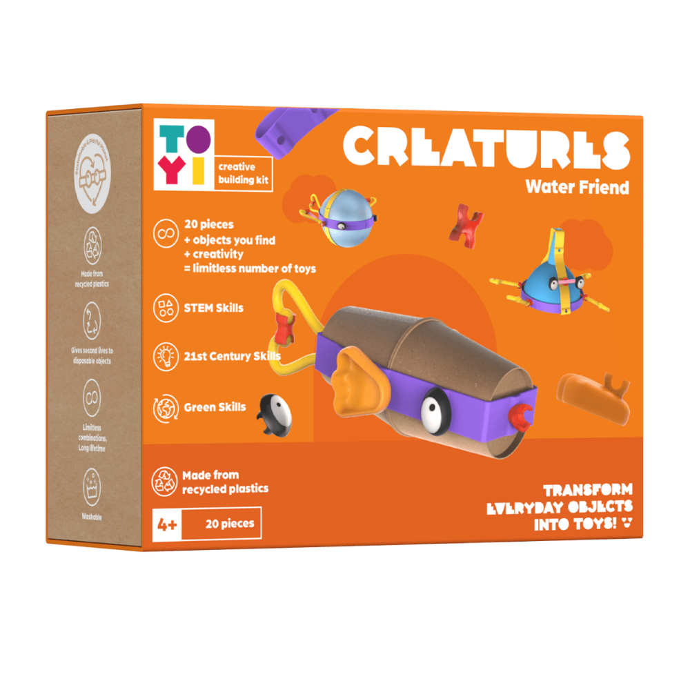 408662 TOYI CREATURES WATER FRIEND - STEM SETI VE YARATICI YAPI OYUNCAKLARI