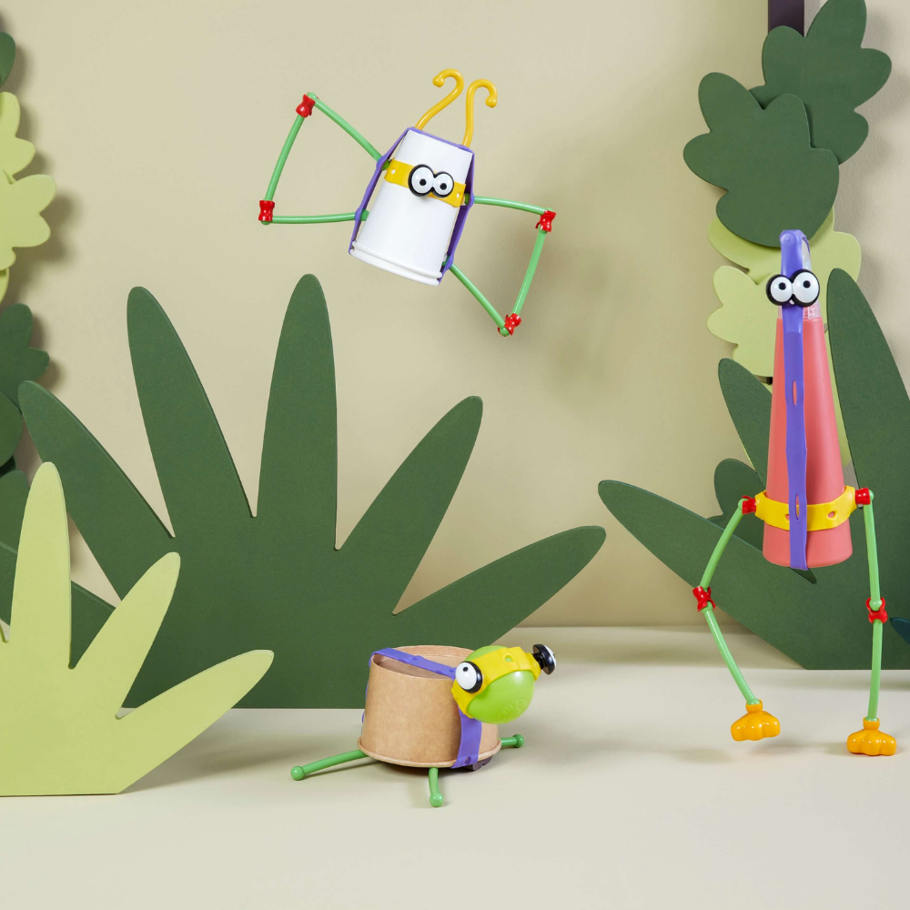 408663 TOYI CREATURES - 60 PARCA STEM SETI VE YARATICI YAPI OYUNCAKLARI