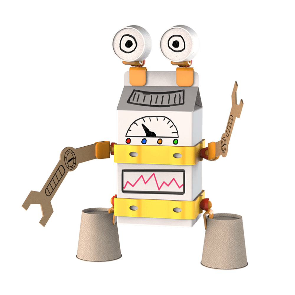408683 TOYI ARTS CRAFTS ROBOT - STEM SETI VE YARATICI YAPI OYUNCAKLARI