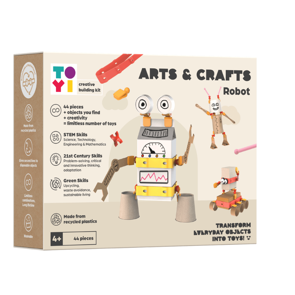 408683 TOYI ARTS CRAFTS ROBOT - STEM SETI VE YARATICI YAPI OYUNCAKLARI
