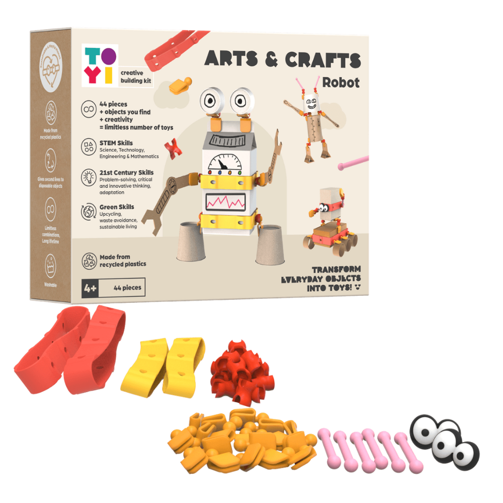 408683 TOYI ARTS CRAFTS ROBOT - STEM SETI VE YARATICI YAPI OYUNCAKLARI
