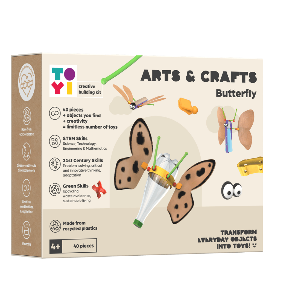 408684 TOYI ARTS CRAFTS KELEBEK - STEM SETI VE YARATICI YAPI OYUNCAKLARI