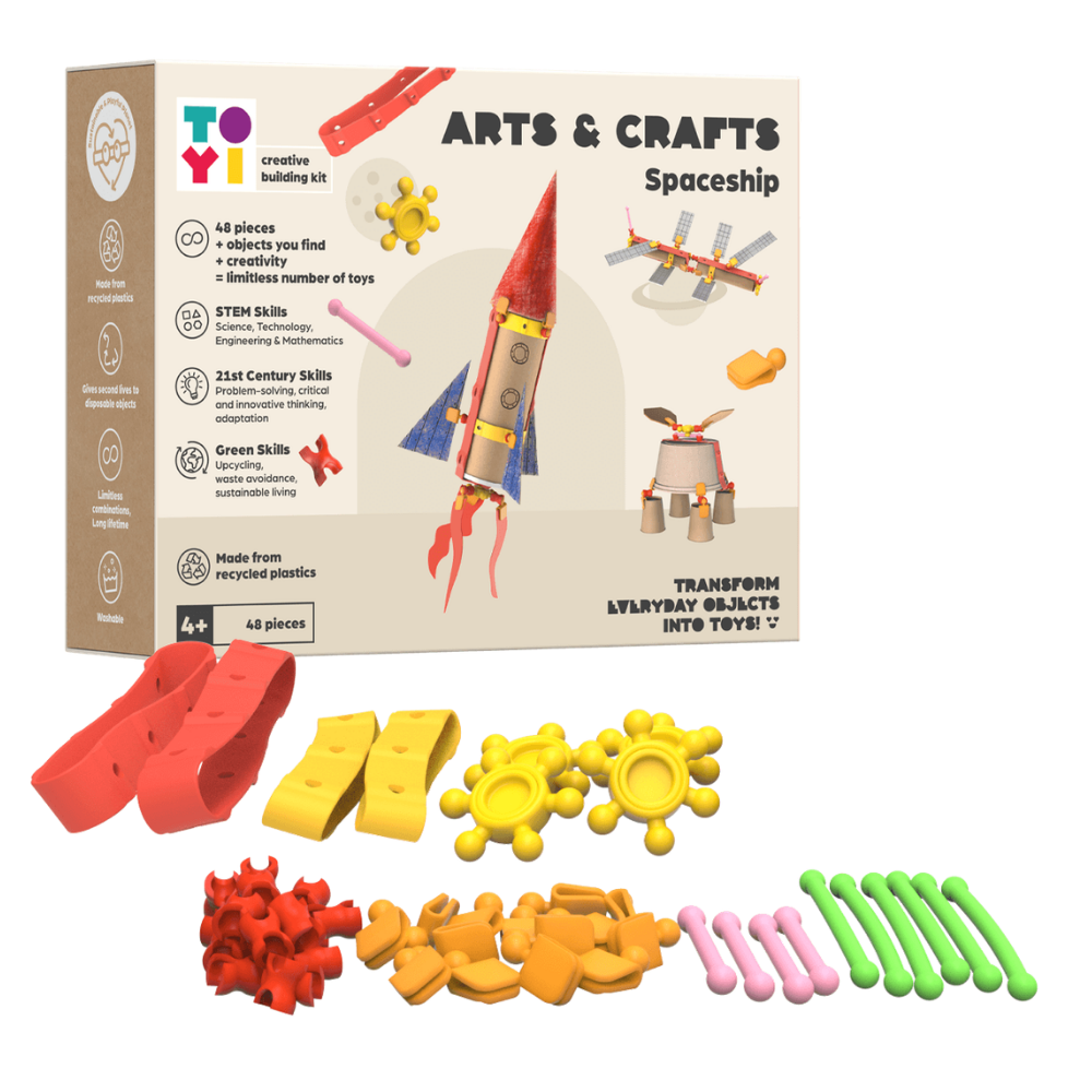 408685 TOYI ARTS CRAFTS UZAY ARACLARI - STEM SETI VE YARATICI YAPI OYUNCAKLARI