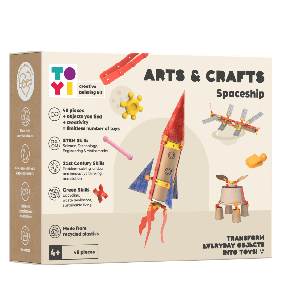 408685 TOYI ARTS CRAFTS UZAY ARACLARI - STEM SETI VE YARATICI YAPI OYUNCAKLARI