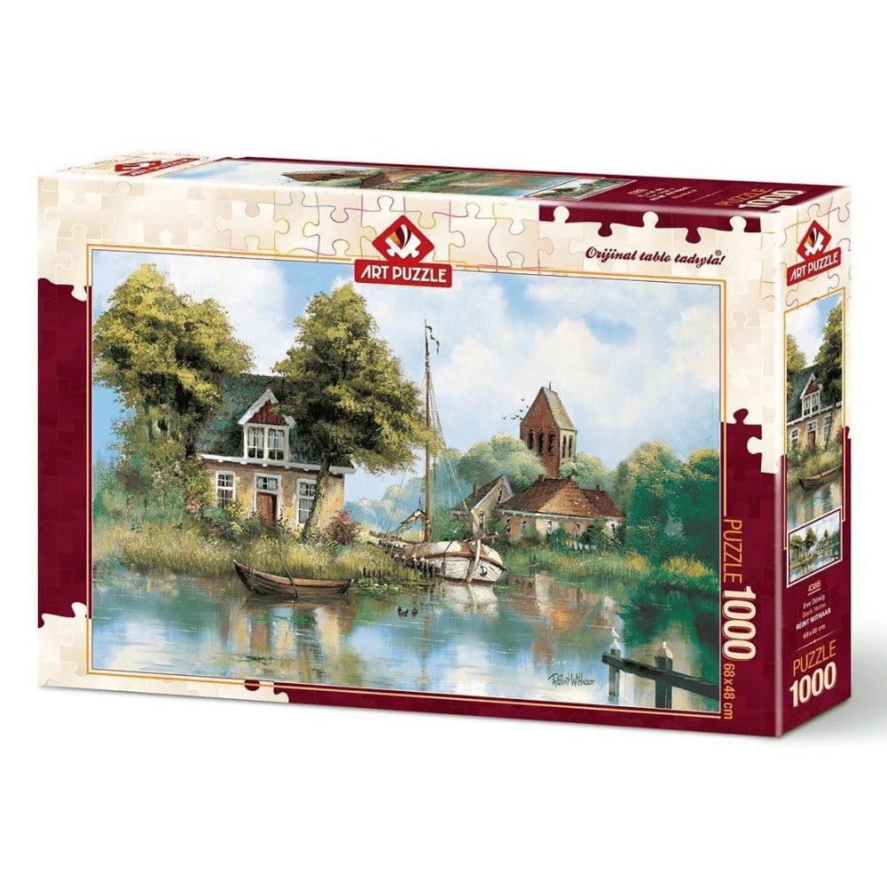 4386 EVE DONUS 1000 PARCA ART PUZZLE