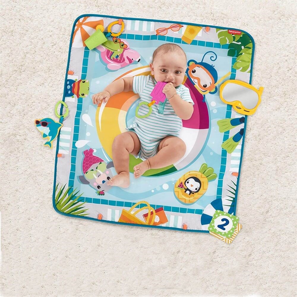 GRR44 FISHER PRICE HAVUZ KEYFI OYUN MINDERI
