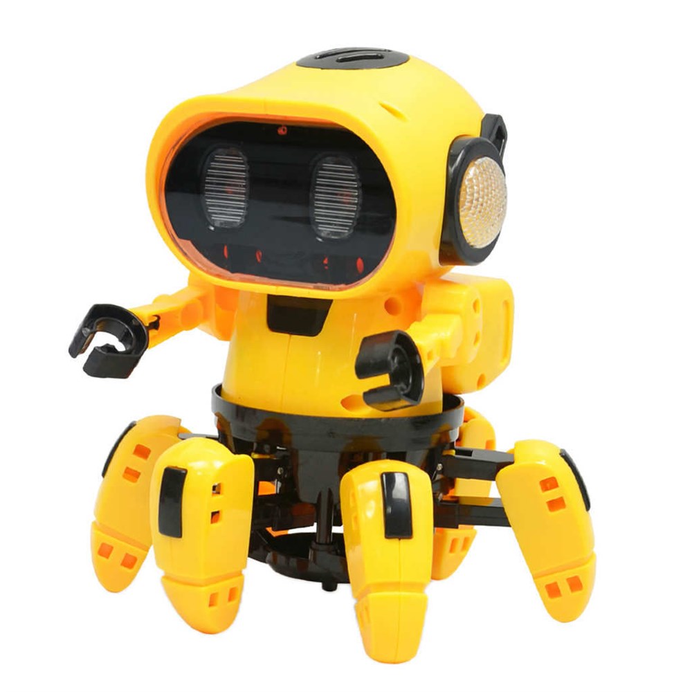 Pilli Sesli Hareketli Robot