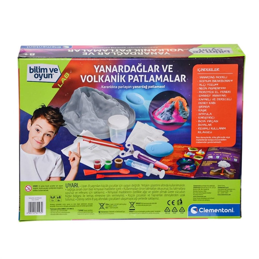 64193 BILIM VE OYUN - YANARDAGLAR VE VOLKANIK PATLAMALAR