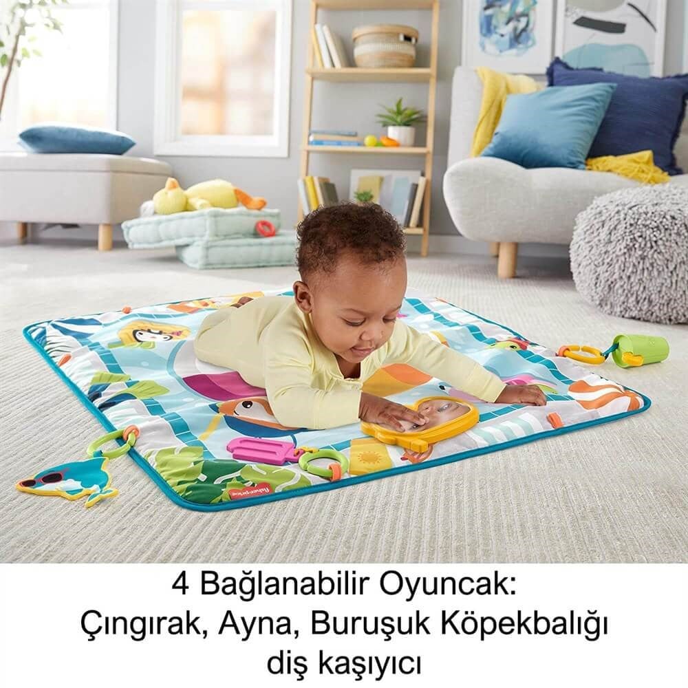 GRR44 FISHER PRICE HAVUZ KEYFI OYUN MINDERI