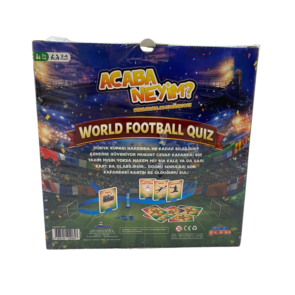 72635 ACABA NEYIM ? WORLD FOOTBALL QUIZ