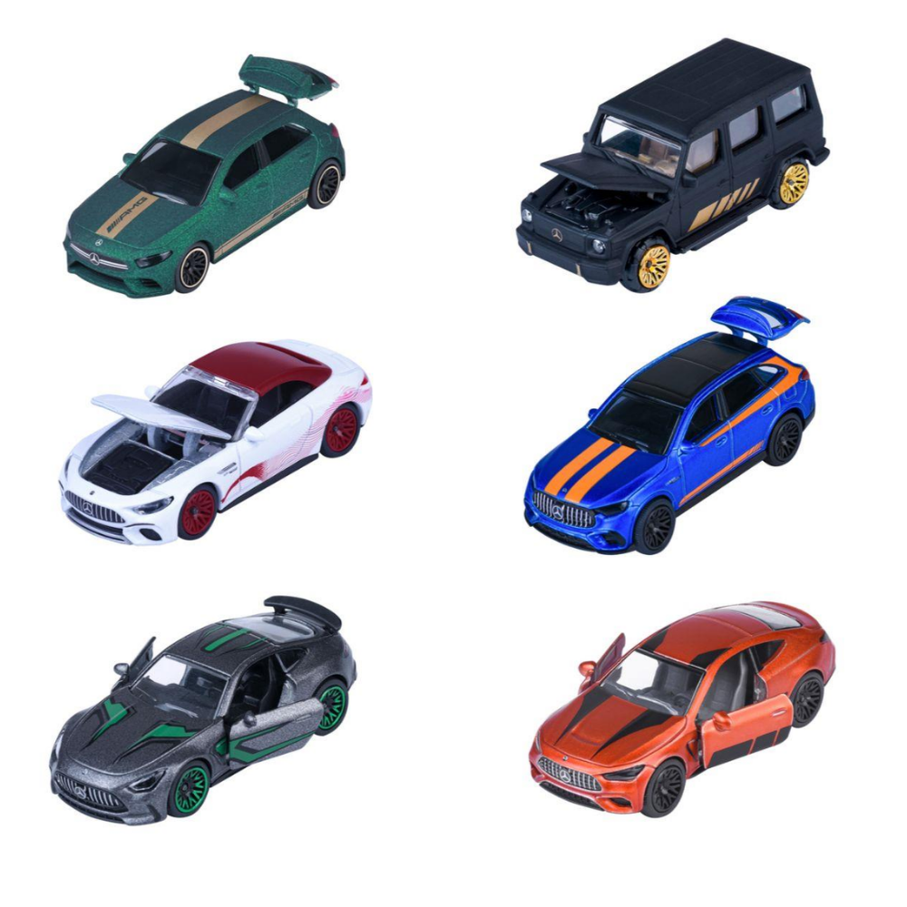 8502101000 MERCEDES-AMG DELUXE CARS 6-ASST