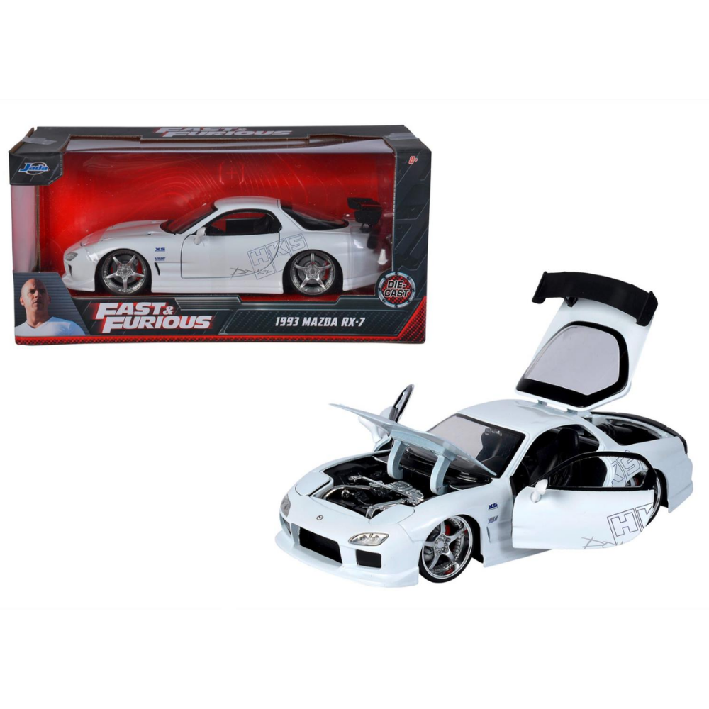 9332607314R00 FAST & FURIOUS 1993 Mazda RX-7 1:24