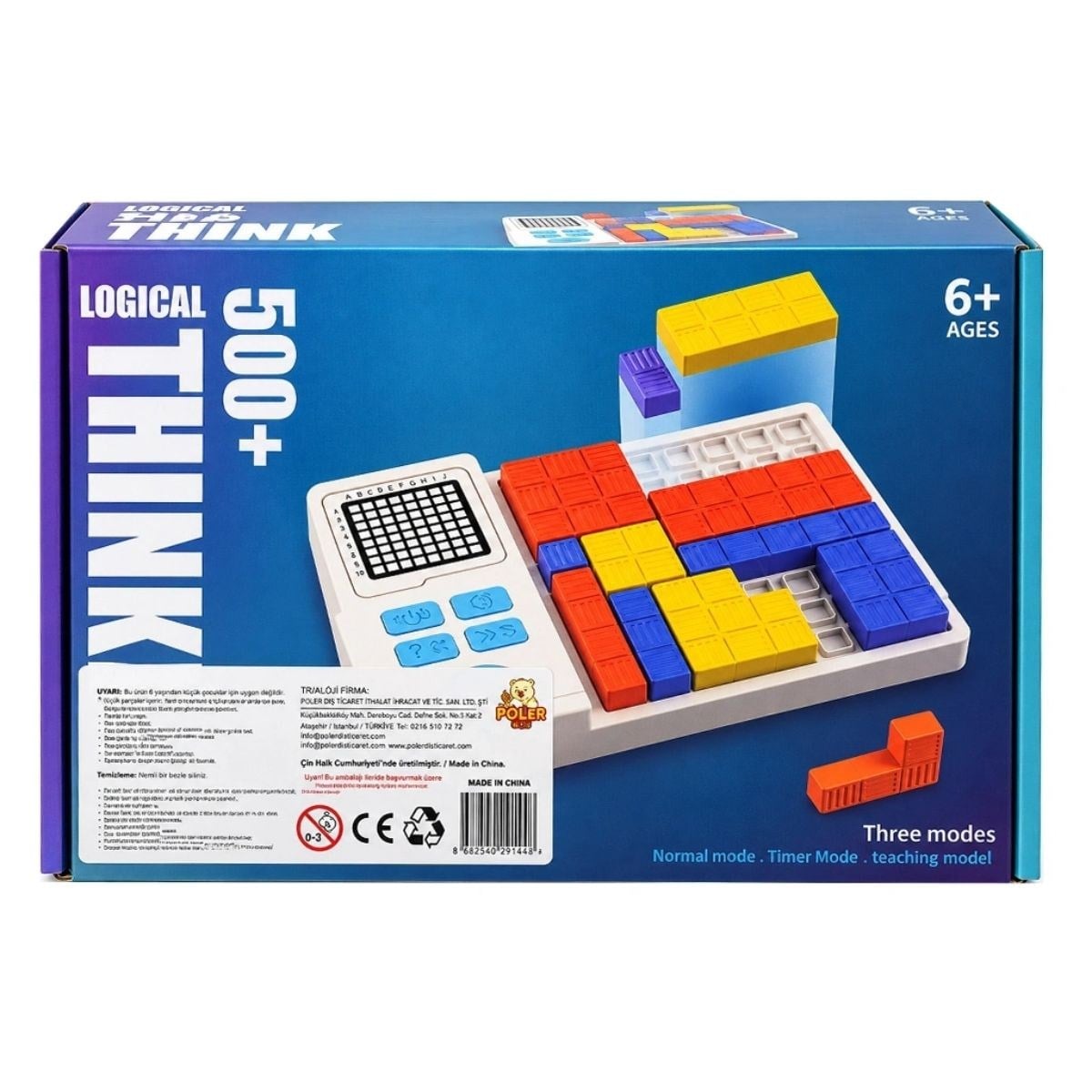945-9 PILLI EGITICI TETRIS 500 FONKSIYONLU