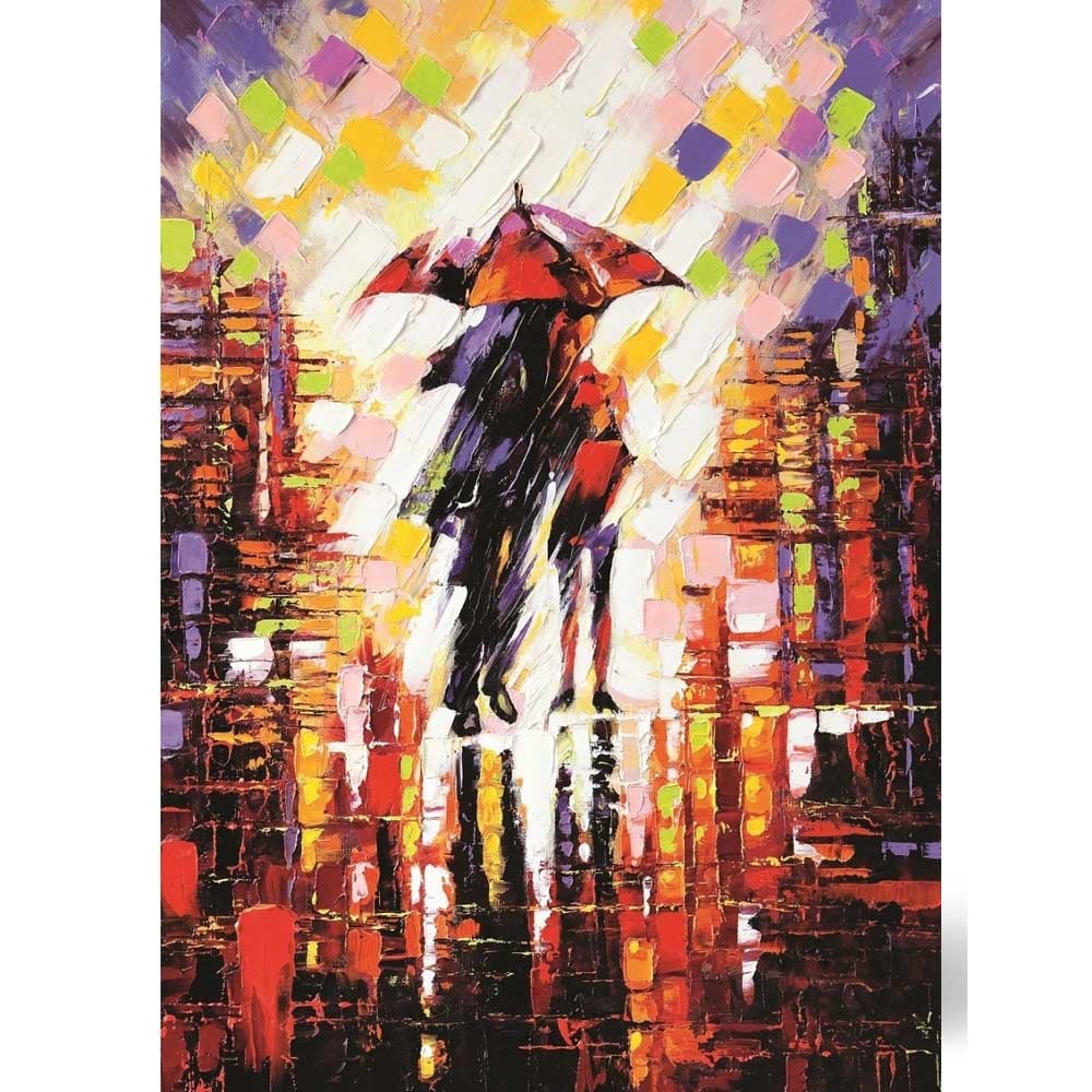 Art Puzzle Şemsiye Altındaki Aşk 500 Parça Puzzle